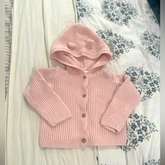 Precious Pink Carter’s Knit Sweater | Size 12 Months - Picture 1 of 2